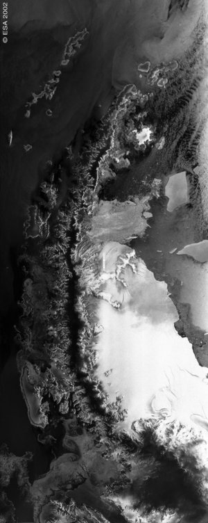 Antarctic Peninsula - ASAR - 18 March 2002