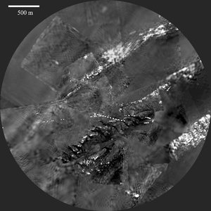 DISR view of Titan’s surface from 1.2 km