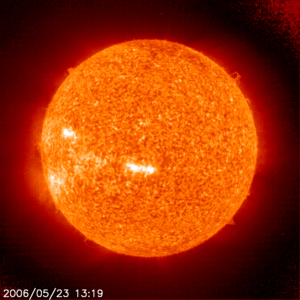 SOHO's image of the Sun