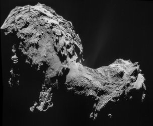 Comet on 19 September 2014 – NavCam