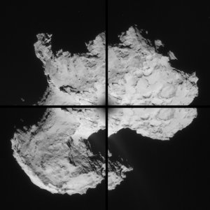 Comet on 2 September 2014 – NavCam montage