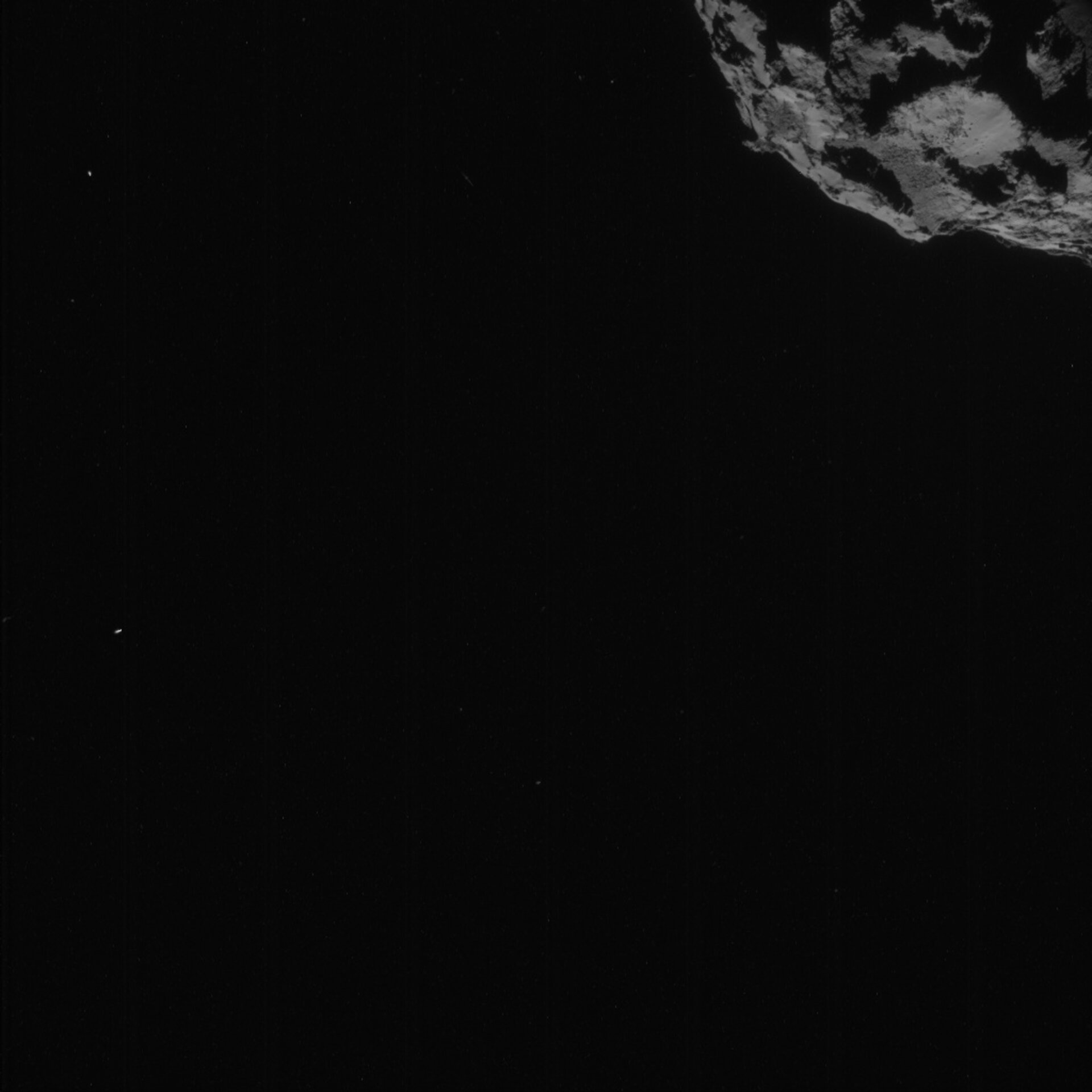 Comet on 7 September 2014 – NavCam (C)  