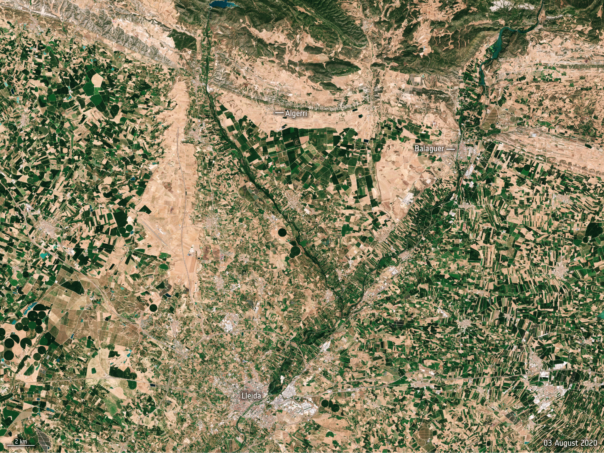 Algerri-Balaguer irrigation district, Spain
